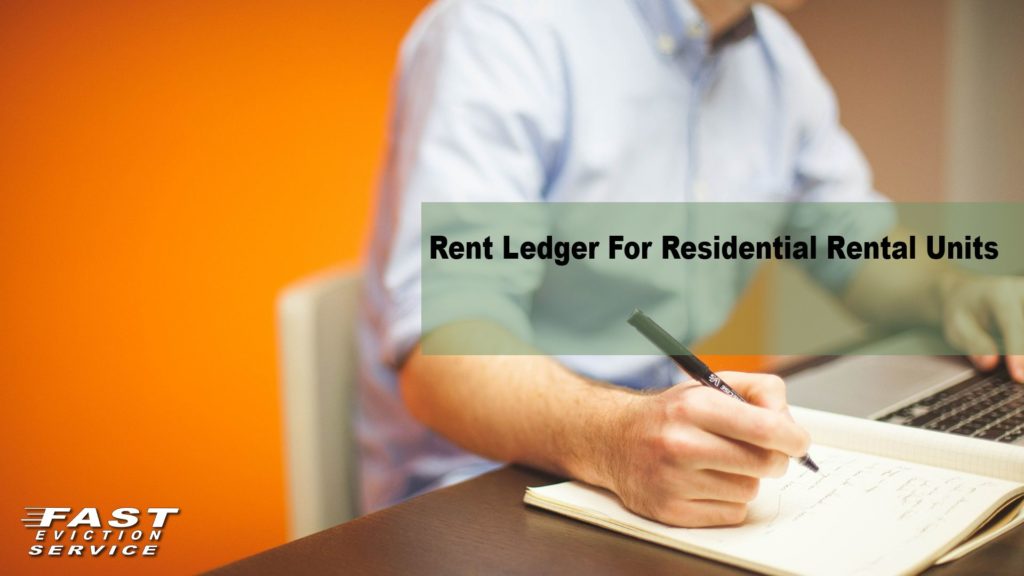 Landlord rent ledger free