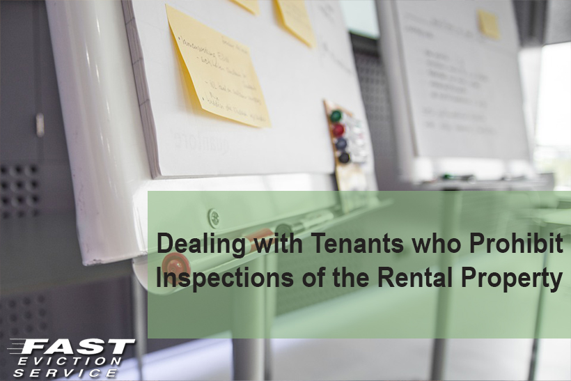 Inform Tenant that Property Good Condition After Inspection - GRL Landlord  Association