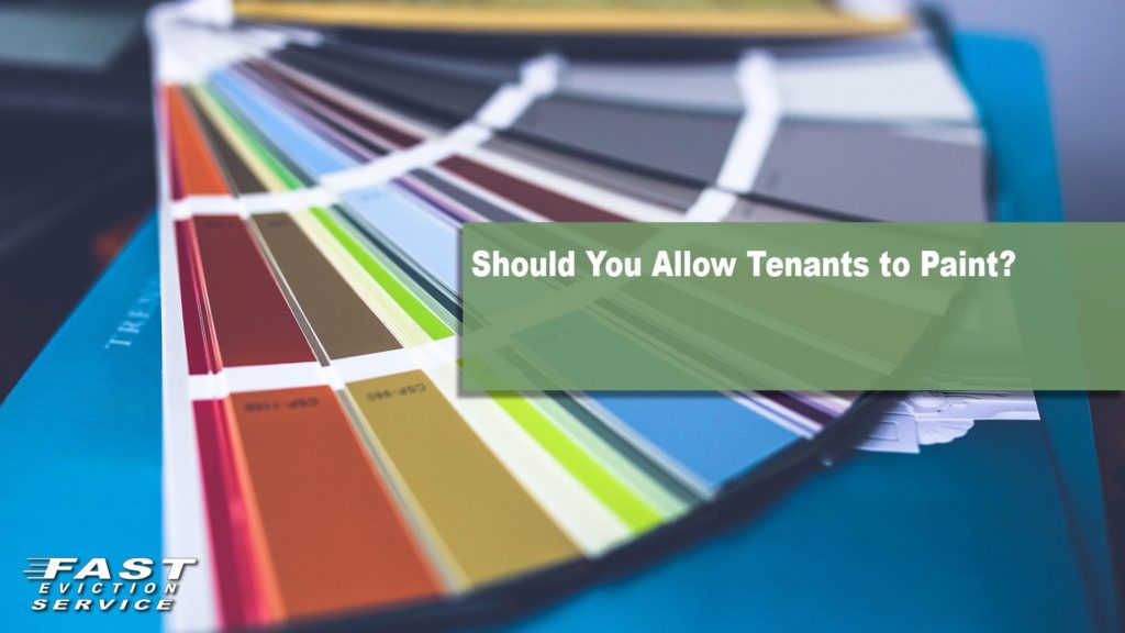 Should You Allow Tenants to Paint?