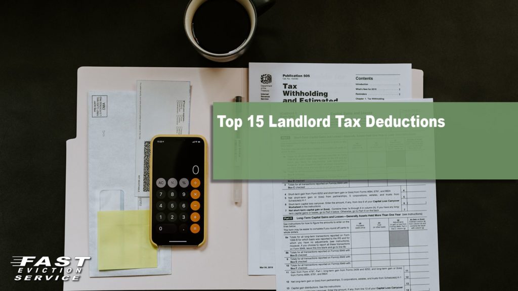 Top 15 landlord tax deductions