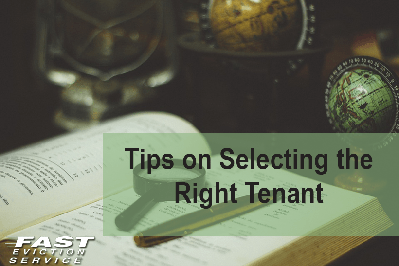 Tips on selecting the right tenant