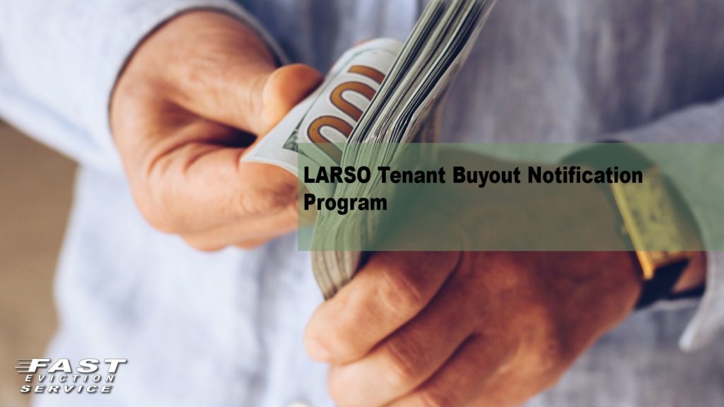 Tenant buyout program