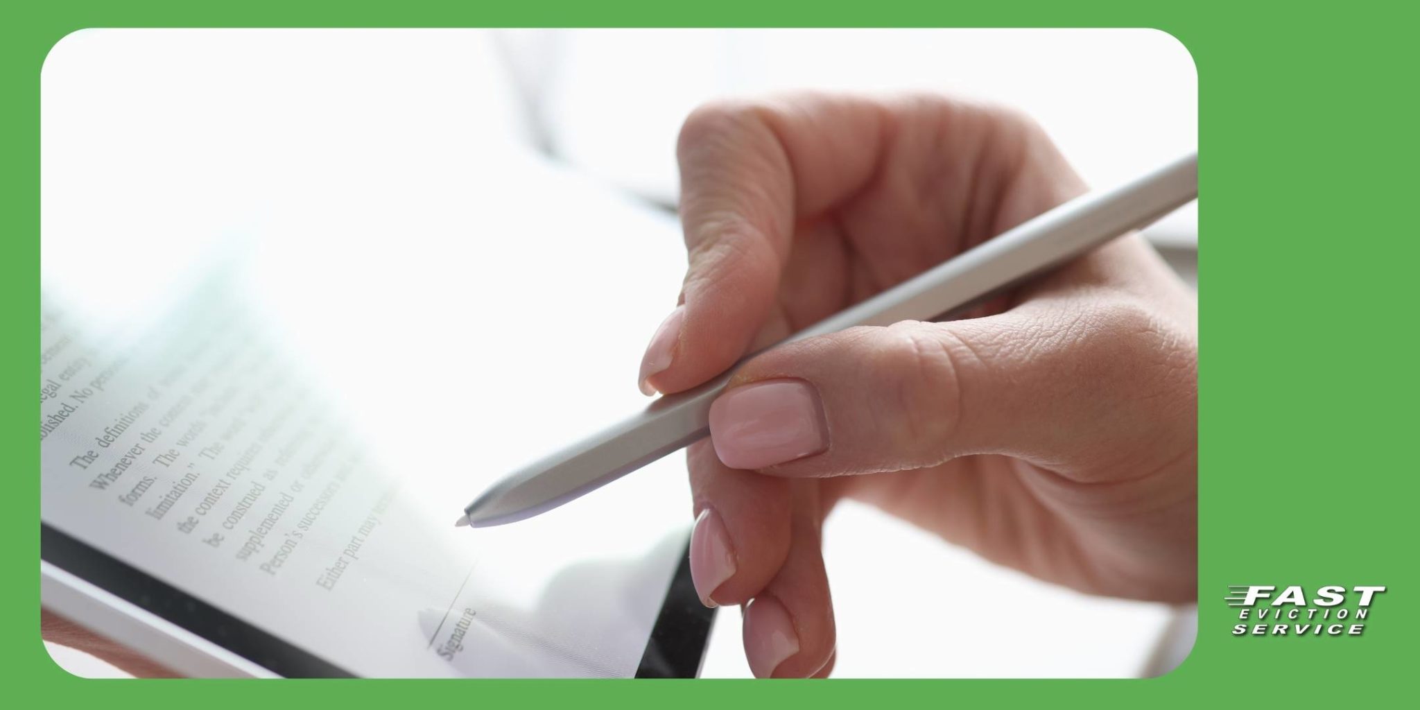 The Benefits of Electronic Rental Agreements - Fast Eviction Service