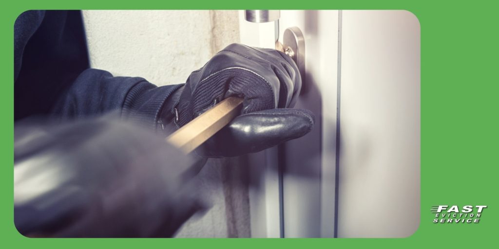 How to handle a burglary in your rental property