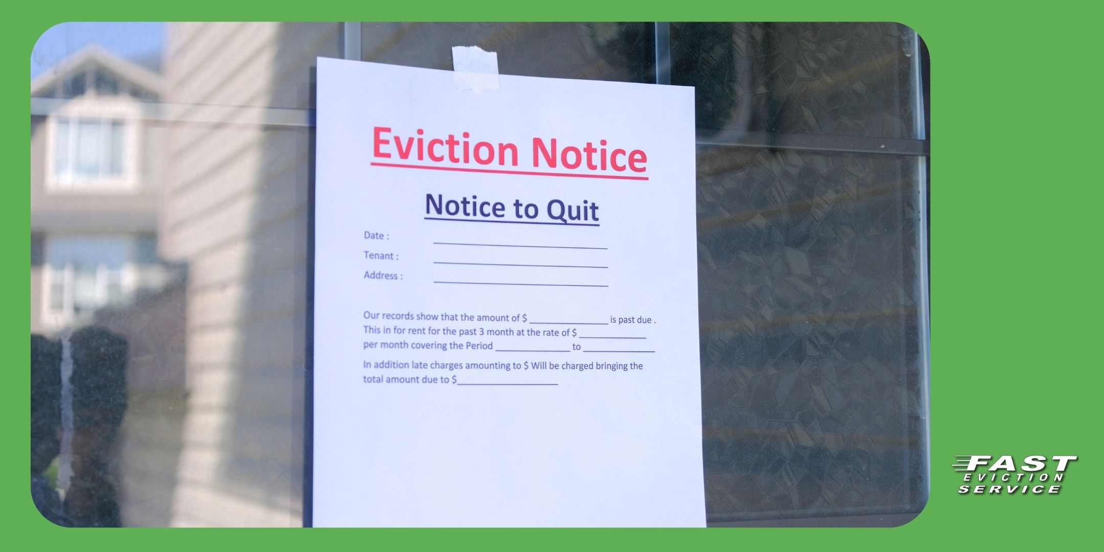 Eviction Procedure Archives - Fast Eviction Service